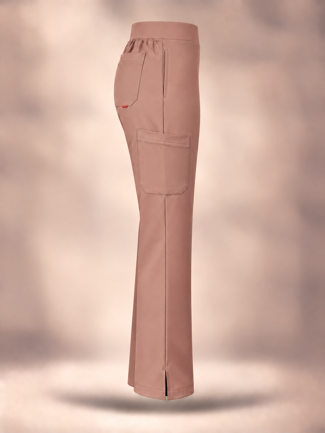 Calça Bellatrix™ de pernas retas em tom Clay — vista lateral, fotografia flutuante